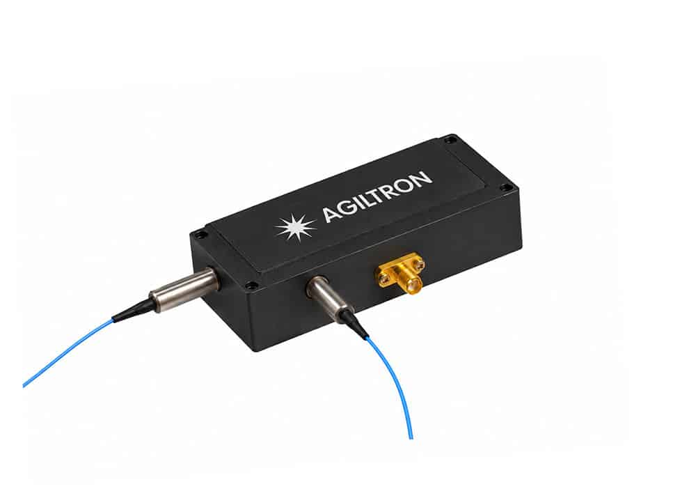 Fiber Coupled Double Pass Acousto-Optic Modulator — Up to 200 MHz 1 Fiber Coupled Double Pass Acousto-Optic Modulator — Up to 200 MHz