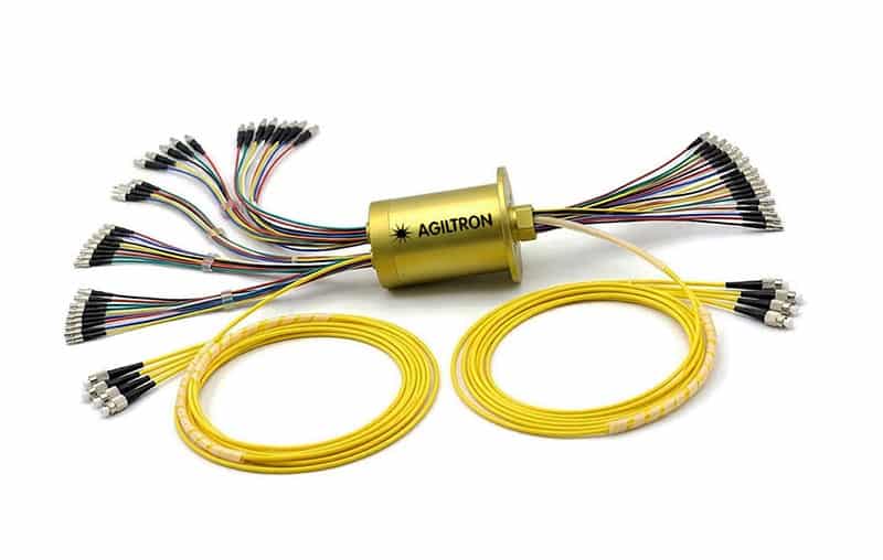 Fiber Optic+Electric Slip Ring — 1 Channel 1 Fiber Optic+Electric Slip Ring — 1 Channel